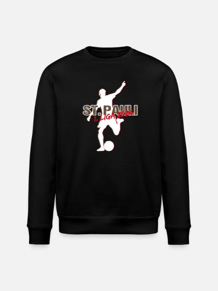 St Pauli Aufsteiger - Stanley/Stella Unisex Bio-Sweatshirt ROLLER - Schwarz