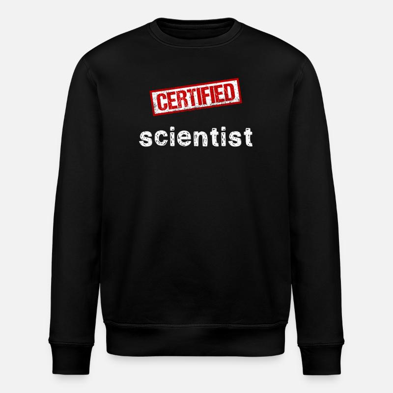 Scientist - Stanley/Stella ROLLER Unisex Organic Sweatshirt - black