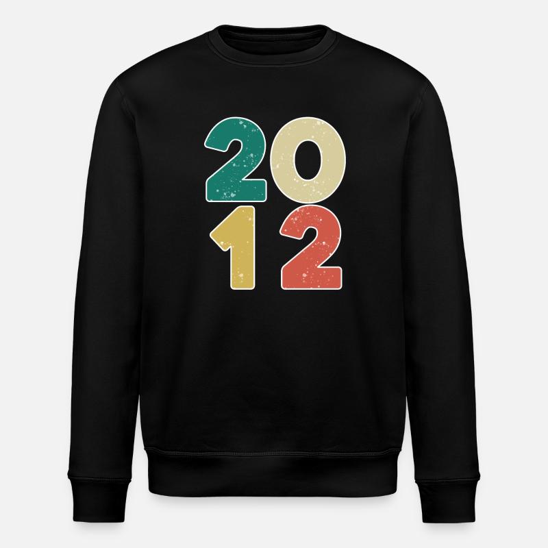 2012 - Année 2012 - Année 2012 - Sweat bio ROLLER Stanley/Stella Unisexe - noir