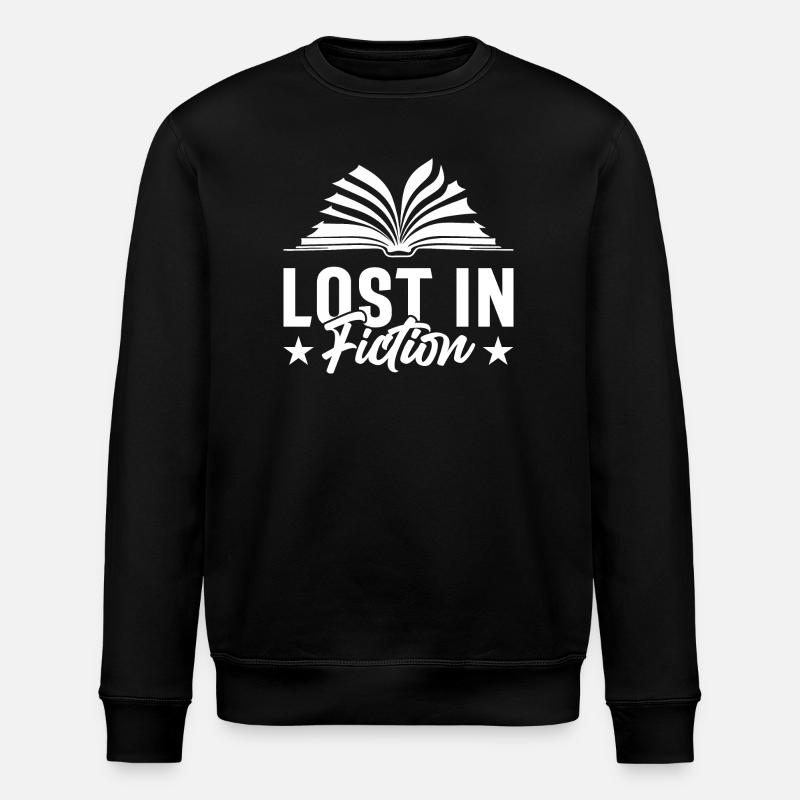 PERDU DANS LA FICTION - Sweat bio ROLLER Stanley/Stella Unisexe - noir