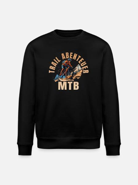 Trail Abenteuer - Stanley/Stella Unisex Bio-Sweatshirt ROLLER - Schwarz