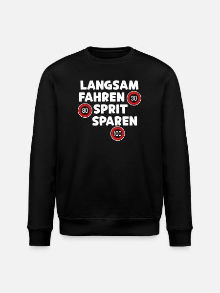 Tankstelle Energie Tanken Statement Strom Antrieb - Stanley/Stella Unisex Bio-Sweatshirt ROLLER - Schwarz