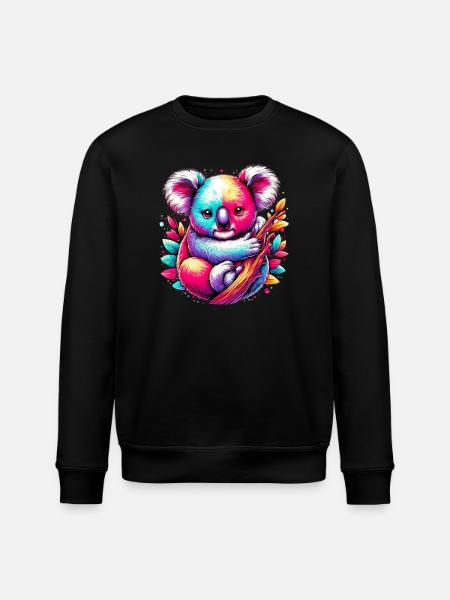 Koala - Sweat bio ROLLER Stanley/Stella Unisexe - noir
