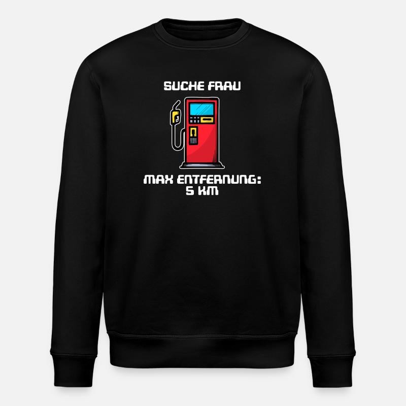Pompe à essence Station-service Statement - Sweat bio ROLLER Stanley/Stella Unisexe - noir
