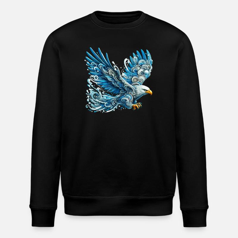 Aigle - Sweat bio ROLLER Stanley/Stella Unisexe - noir