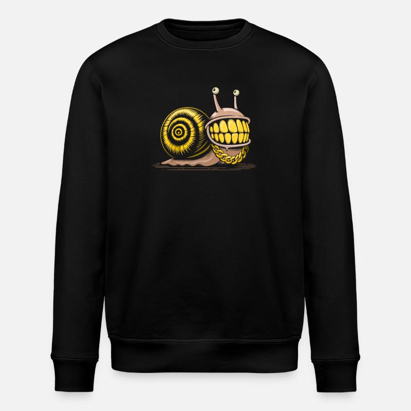 escargot bling bling hiphop - Sweat bio ROLLER Stanley/Stella Unisexe - noir