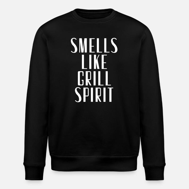Smells like grill spirit - Stanley/Stella Unisex Bio-Sweatshirt ROLLER - Schwarz