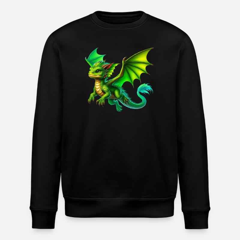 Dragon - Sweat bio ROLLER Stanley/Stella Unisexe - noir