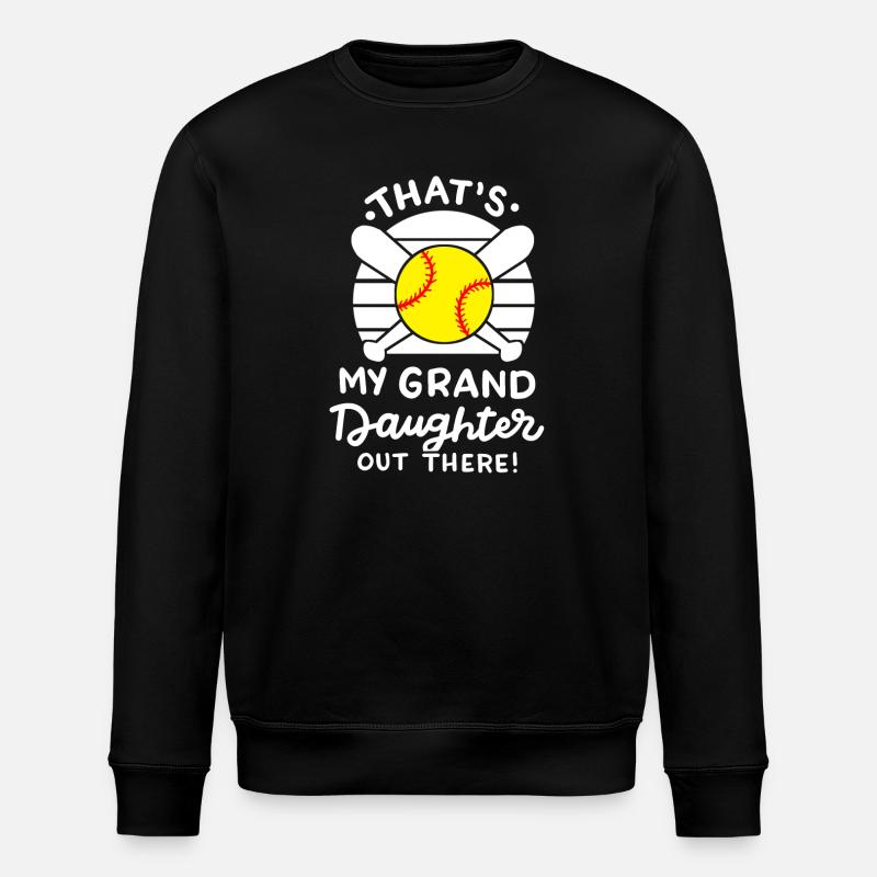Softball Oma Opa - Stanley/Stella Unisex Bio-Sweatshirt ROLLER - Schwarz