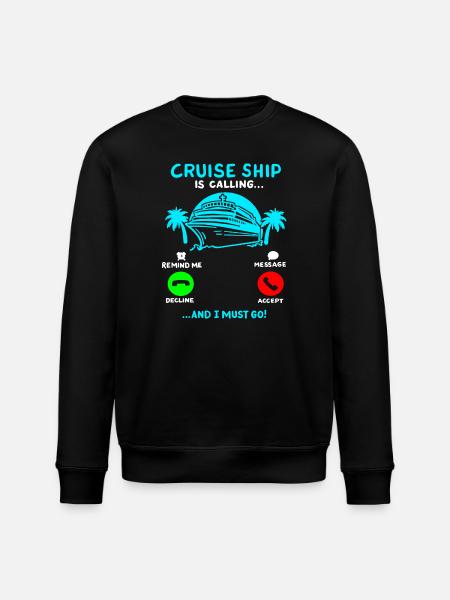 Kreuzfahrt Sommerurlaub - Stanley/Stella Unisex Bio-Sweatshirt ROLLER - Schwarz