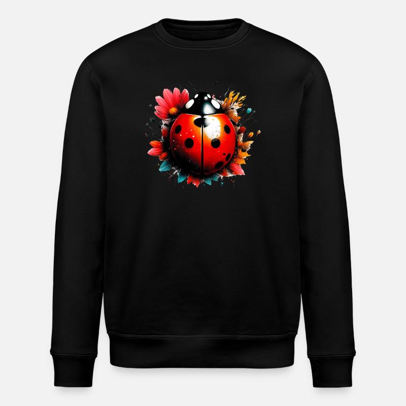 Coccinelle - Sweat bio ROLLER Stanley/Stella Unisexe - noir