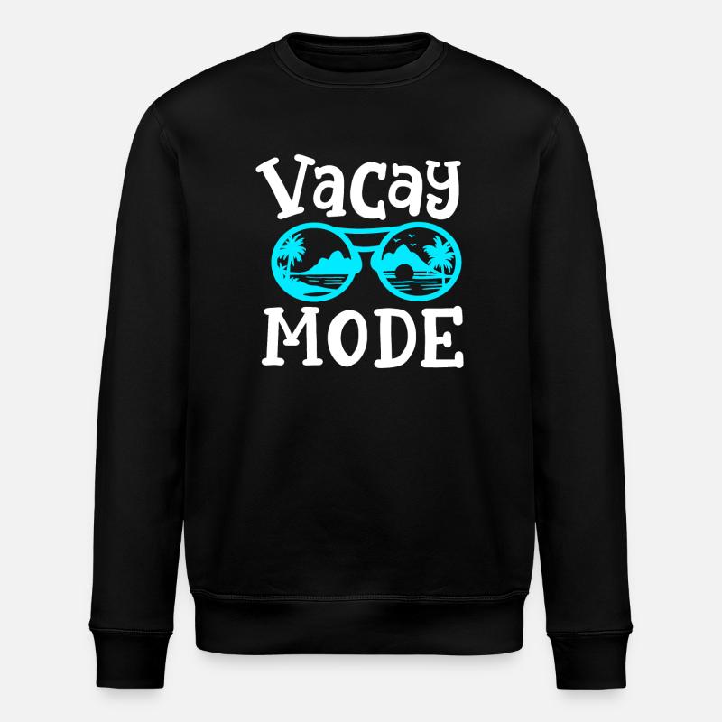 Kreuzfahrturlaub - Stanley/Stella Unisex Bio-Sweatshirt ROLLER - Schwarz