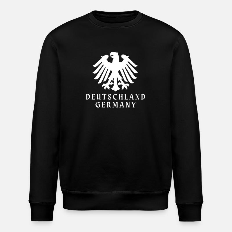 Germany Germany Federal Eagle - Stanley/Stella ROLLER Unisex Organic Sweatshirt - black
