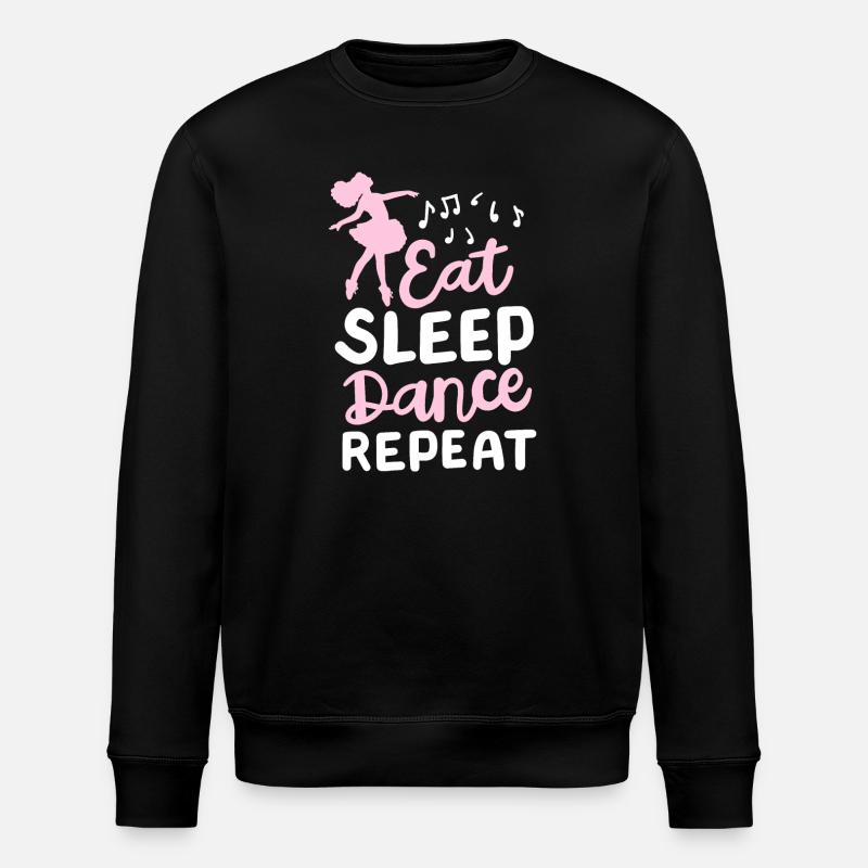 Tänzerin Ballerina - Stanley/Stella Unisex Bio-Sweatshirt ROLLER - Schwarz