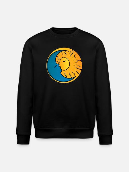 Soleil et Lune - Sweat bio ROLLER Stanley/Stella Unisexe - noir