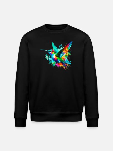 Colibri - Sweat bio ROLLER Stanley/Stella Unisexe - noir