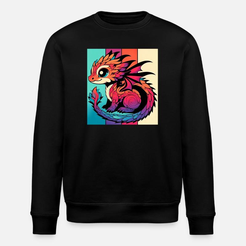 Dragon - Sweat bio ROLLER Stanley/Stella Unisexe - noir