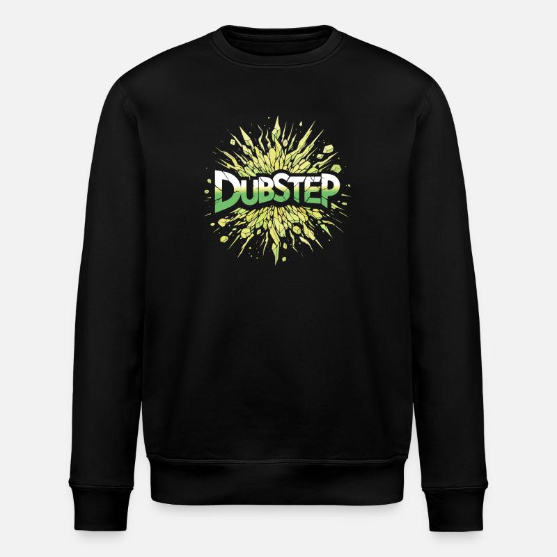 Dubstep-Explosion - Stanley/Stella Unisex Bio-Sweatshirt ROLLER - Schwarz