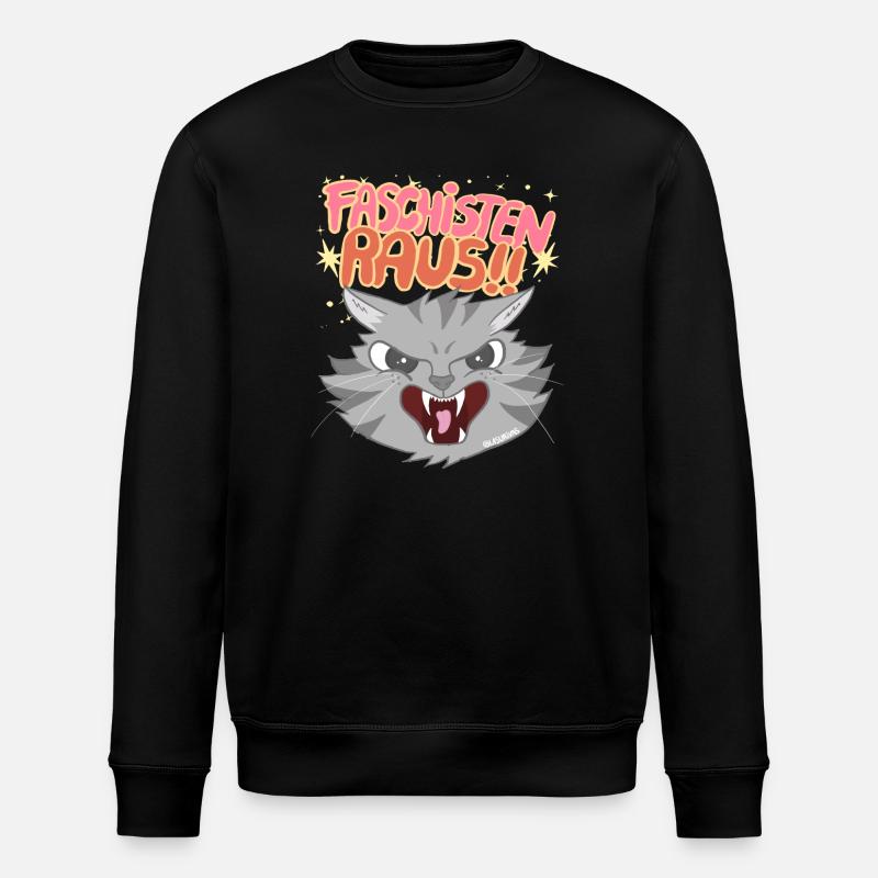 Fascistes dehors ! 2 - Sweat bio ROLLER Stanley/Stella Unisexe - noir