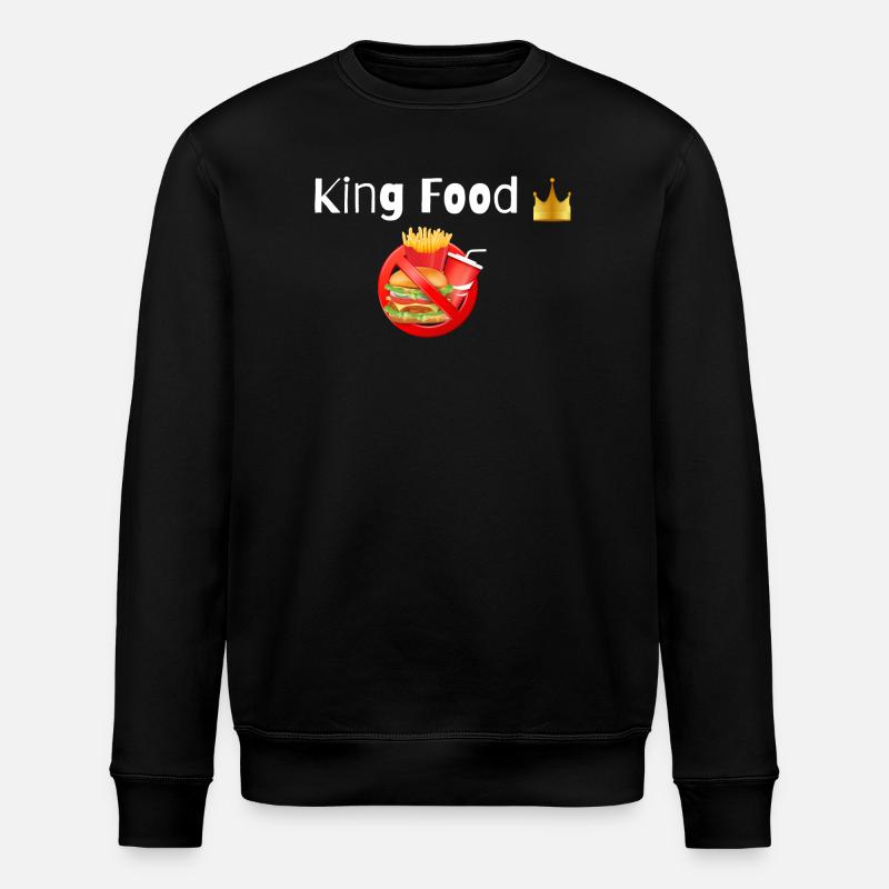 Quing Food - Stanley/Stella ROLLER Unisex Organic Sweatshirt - black