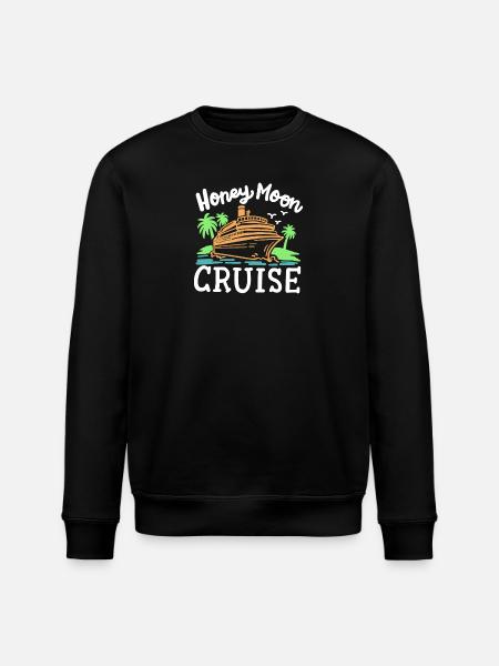 Flitterwochen Kreuzfahrt Urlaub - Stanley/Stella Unisex Bio-Sweatshirt ROLLER - Schwarz