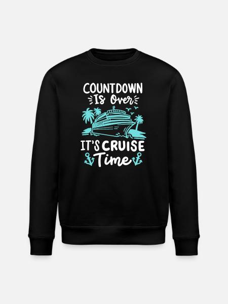 Kreuzfahrt Urlaub - Stanley/Stella Unisex Bio-Sweatshirt ROLLER - Schwarz