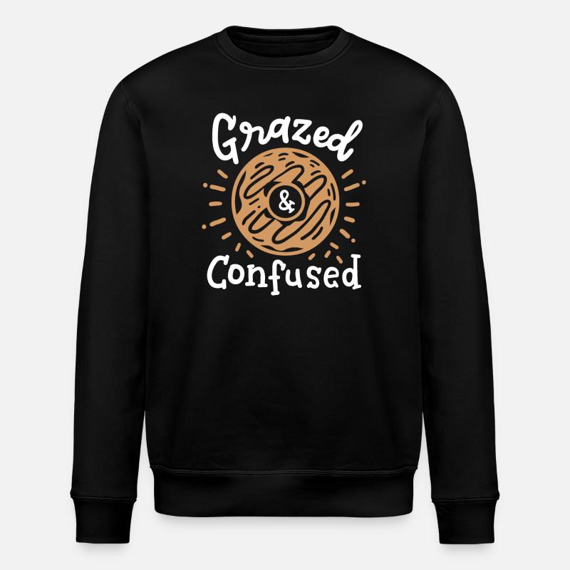 Donuts Donut-Liebhaber - Stanley/Stella Unisex Bio-Sweatshirt ROLLER - Schwarz