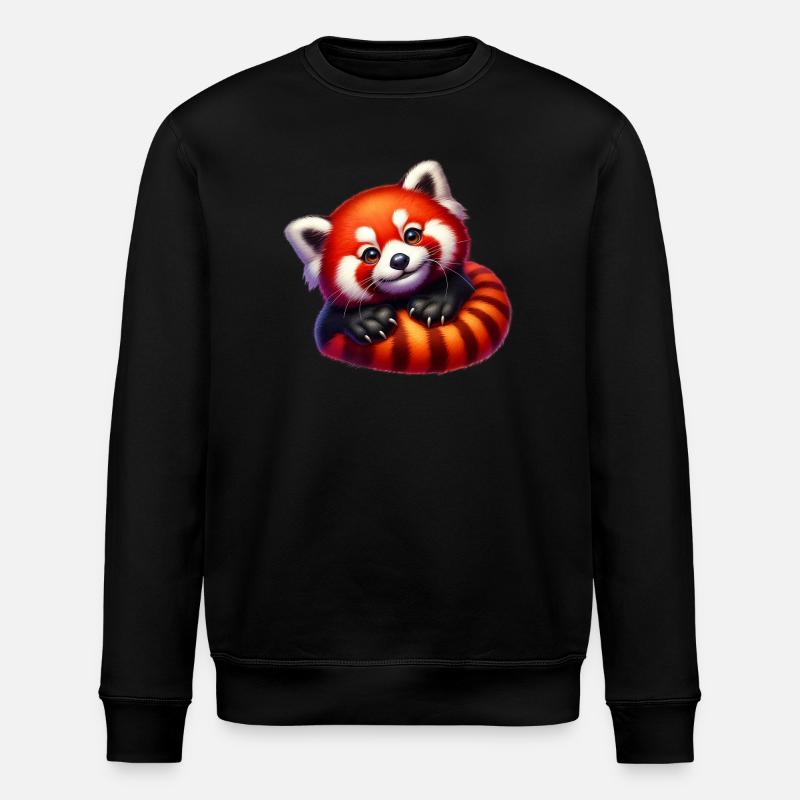 Petit panda - Sweat bio ROLLER Stanley/Stella Unisexe - noir
