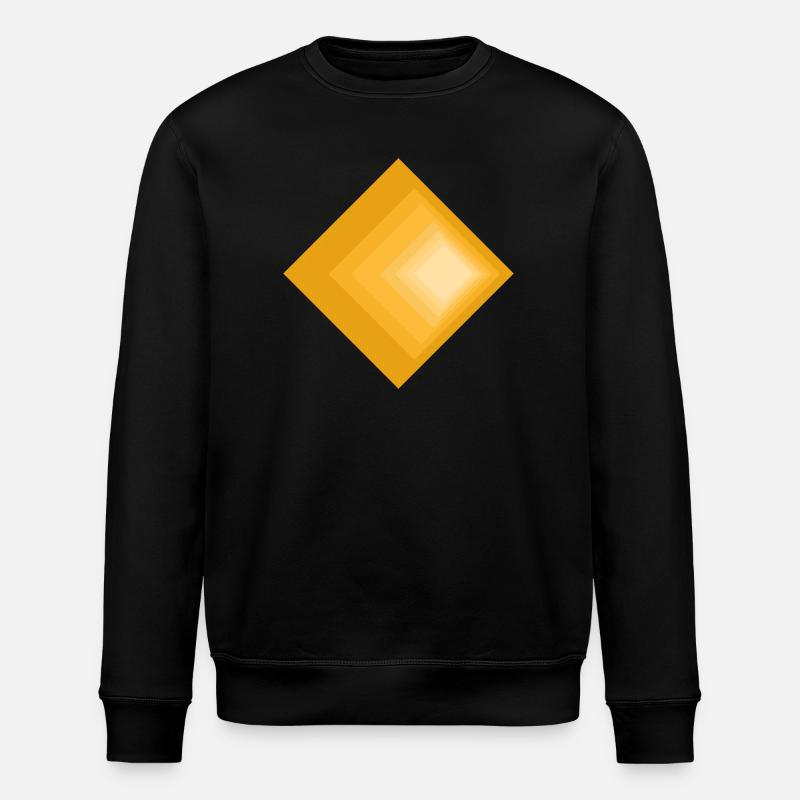 Gradient design - Stanley/Stella ROLLER Unisex Organic Sweatshirt - black