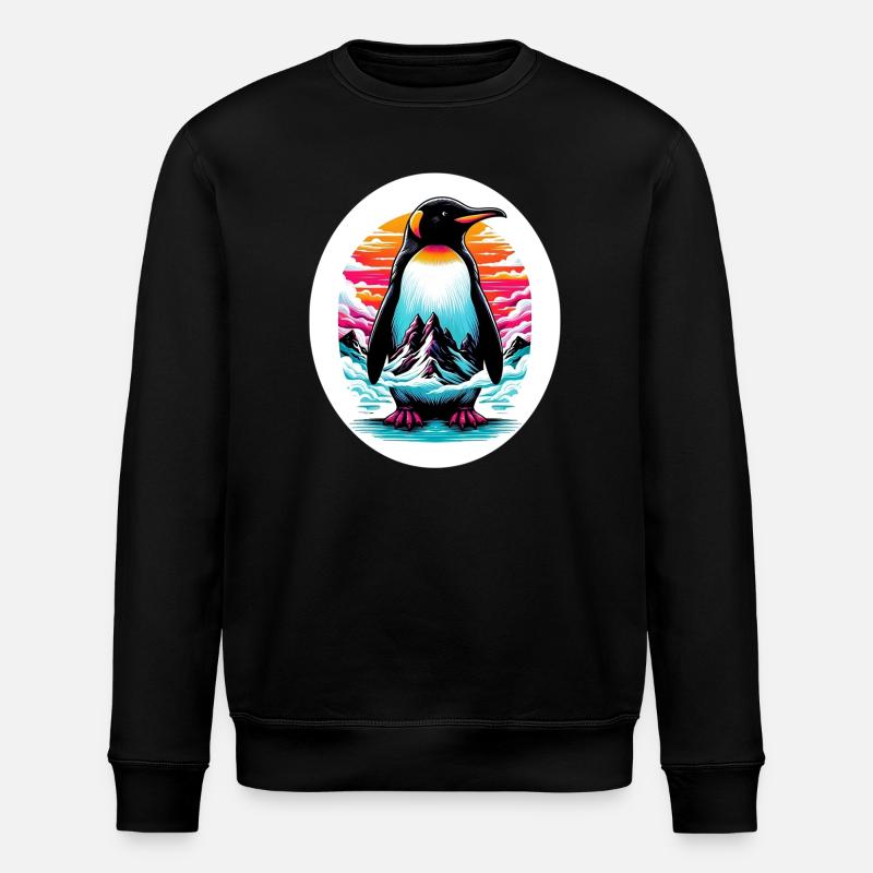 Pingouin - Sweat bio ROLLER Stanley/Stella Unisexe - noir