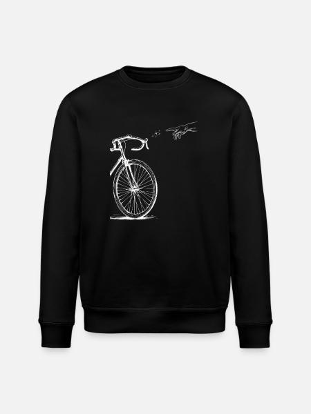 Creation of Adam Rennrad Version - Stanley/Stella Unisex Bio-Sweatshirt ROLLER - Schwarz