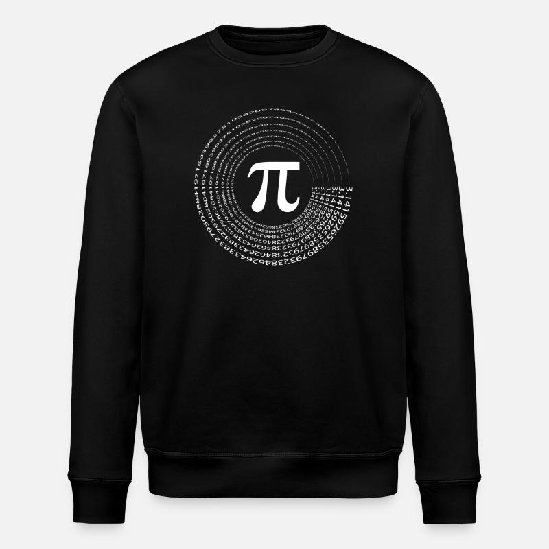 Pi-Spirale - Stanley/Stella Unisex Bio-Sweatshirt ROLLER - Schwarz