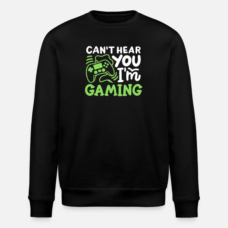 Gaming Gamer - Stanley/Stella Unisex Bio-Sweatshirt ROLLER - Schwarz