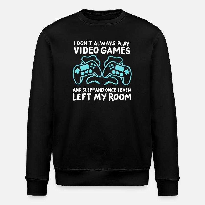 Gamer Gaming - Stanley/Stella Unisex Bio-Sweatshirt ROLLER - Schwarz