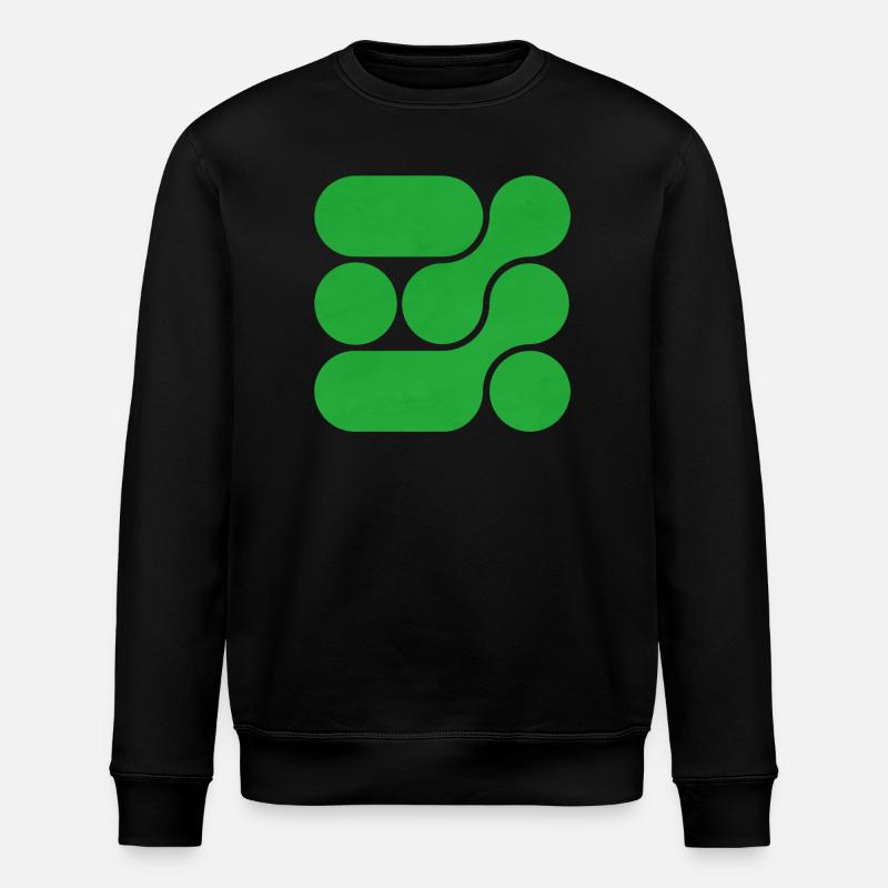 OCHOOO - GRÜN - Stanley/Stella Unisex Bio-Sweatshirt ROLLER - Schwarz