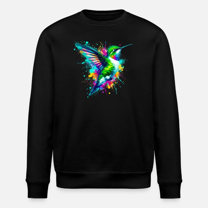 Colibri - Sweat bio ROLLER Stanley/Stella Unisexe - noir