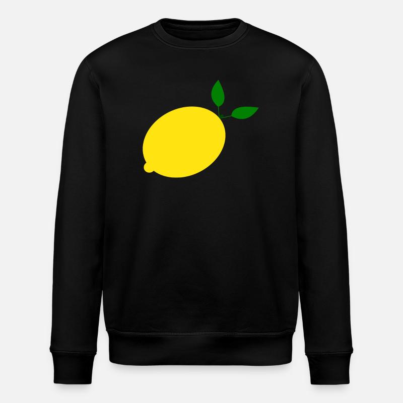 Citron Lime Lime - Sweat bio ROLLER Stanley/Stella Unisexe - noir