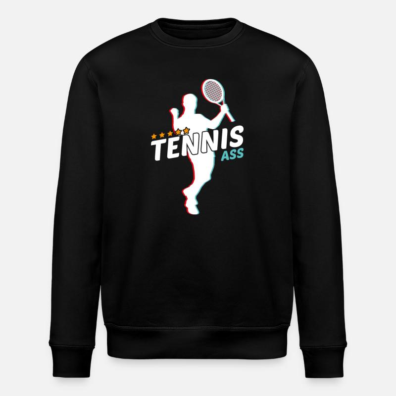 Tennis - Stanley/Stella Unisex Bio-Sweatshirt ROLLER - Schwarz