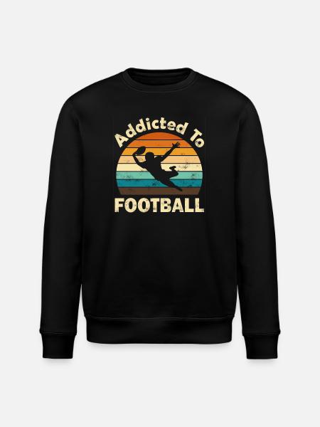 American Football - Stanley/Stella Unisex Bio-Sweatshirt ROLLER - Schwarz