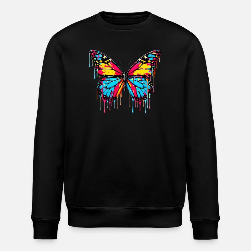 Papillon - Sweat bio ROLLER Stanley/Stella Unisexe - noir