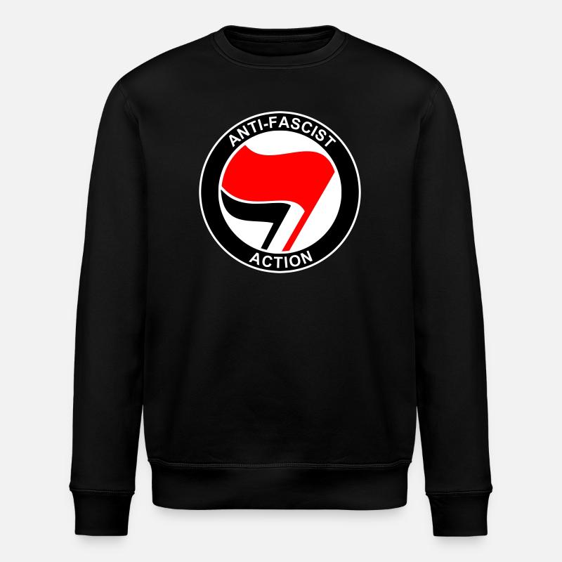 ANTIFA-Logo - Stanley/Stella Unisex Bio-Sweatshirt ROLLER - Schwarz