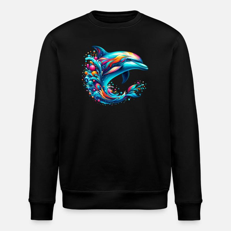 Dauphin - Sweat bio ROLLER Stanley/Stella Unisexe - noir