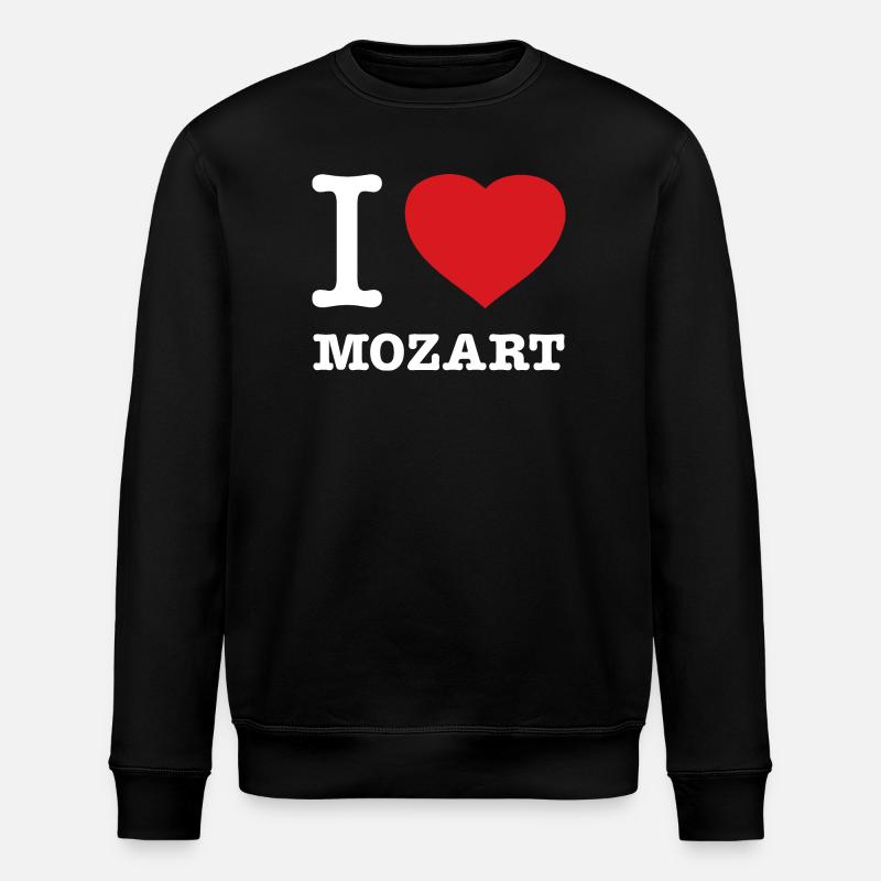 J’ADORE MOZART - Sweat bio ROLLER Stanley/Stella Unisexe - noir