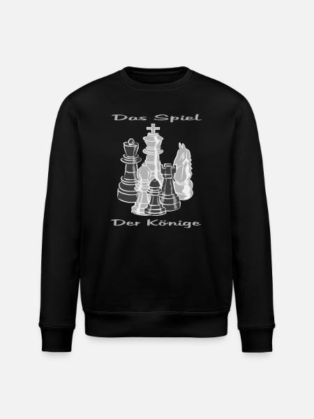 Schach figuren - Stanley/Stella Unisex Bio-Sweatshirt ROLLER - Schwarz