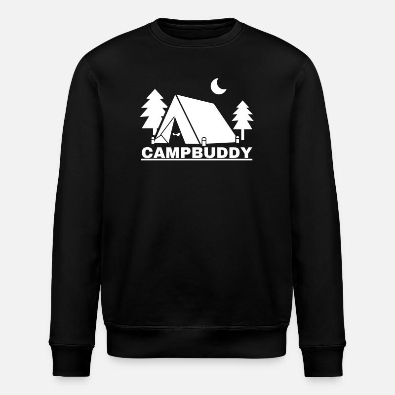 CampBuddy - Stanley/Stella ROLLER Unisex Organic Sweatshirt - black