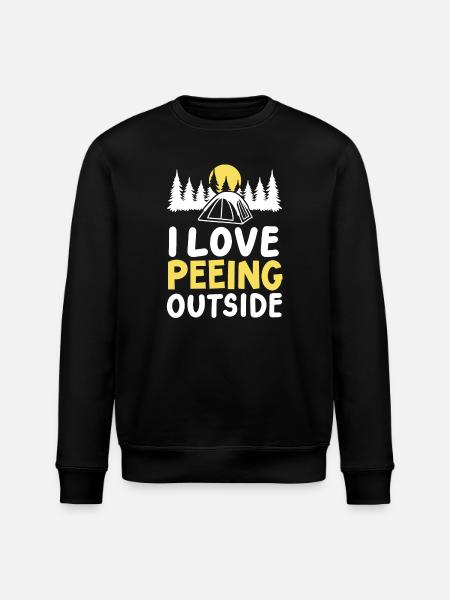 Camping Camper - Stanley/Stella Unisex Bio-Sweatshirt ROLLER - Schwarz