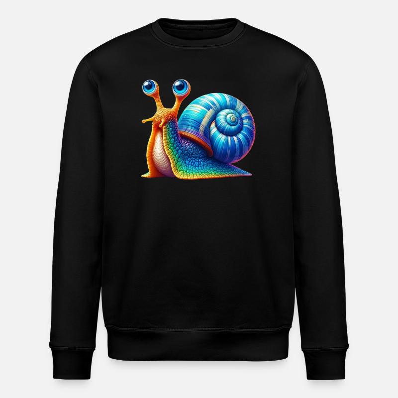 Escargot - Sweat bio ROLLER Stanley/Stella Unisexe - noir