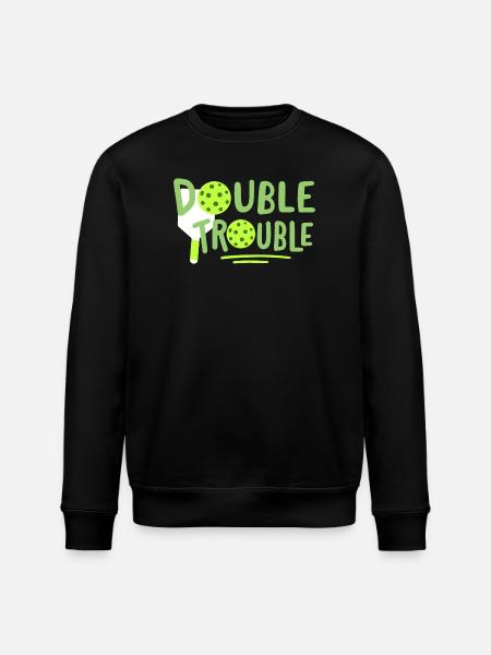 Pickleball-Spieler - Stanley/Stella Unisex Bio-Sweatshirt ROLLER - Schwarz