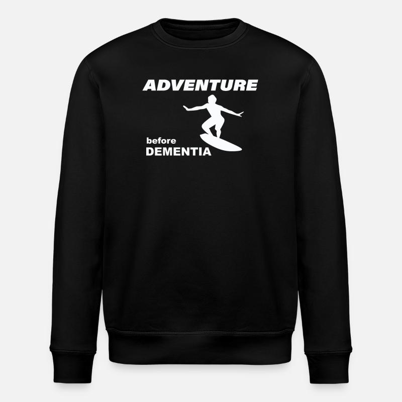 AVENTURE DE SURF - Sweat bio ROLLER Stanley/Stella Unisexe - noir