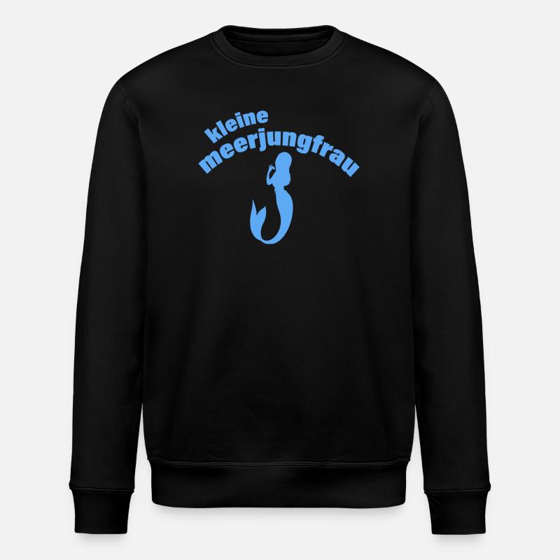 MEERJUNGFRAU - Stanley/Stella Unisex Bio-Sweatshirt ROLLER - Schwarz